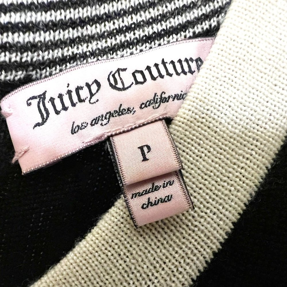 Juicy Couture Merino Wool Tennis Dress Drop Waist Tie Pleated NWOT - Picture 6 of 9